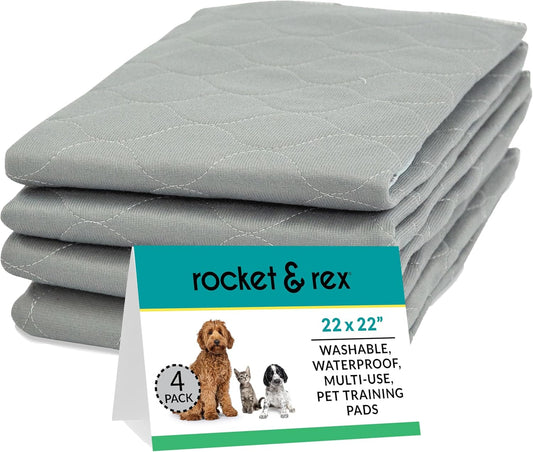 Washable Pee Pads for Dogs | Reusable Puppy Pads and Whelping Pads | Waterproof, Absorbent, Easy Cleanup | Tons of Uses in Home | Single Purchase, Reduces Waste